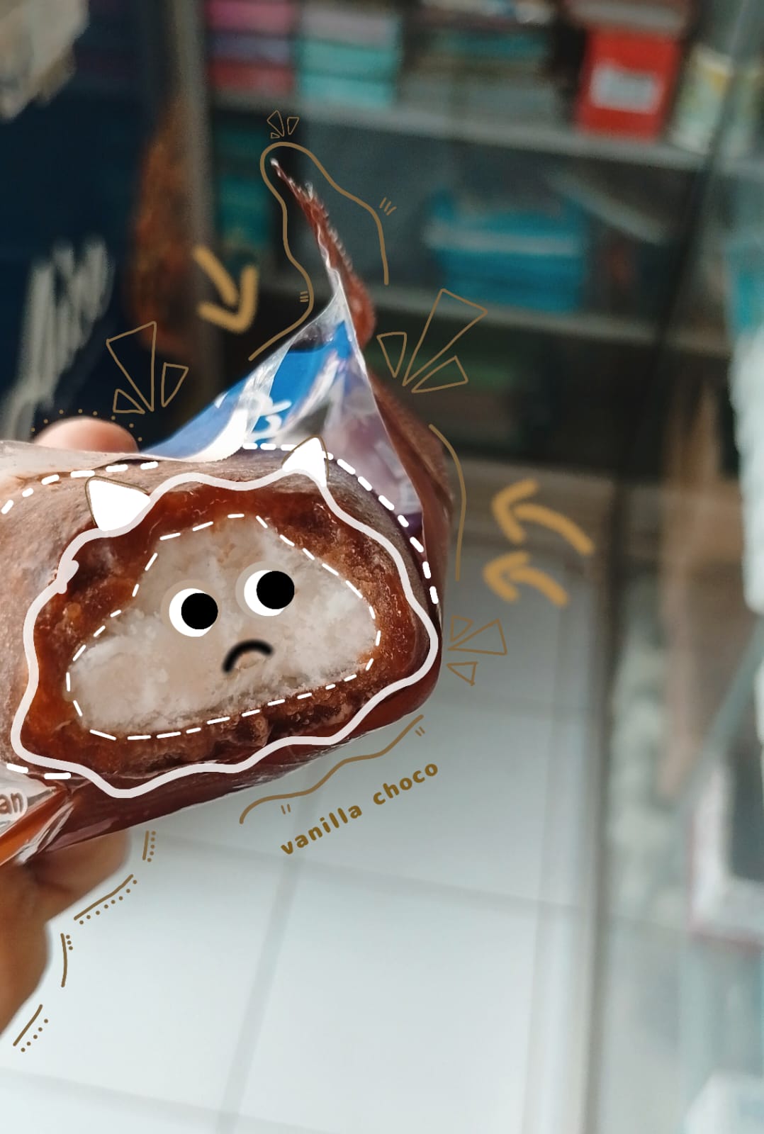 mochi coklat ail
